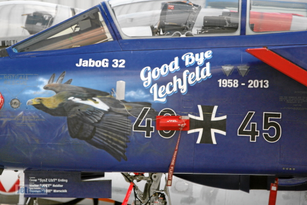 Panavia Tornado, 46+45, Sonderbemalung Good Bye Lechfeld 